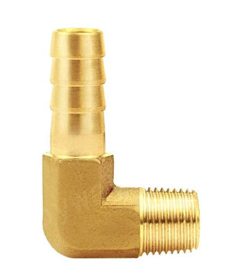3/8&quot; gomito d'ottone maschio di Barb To 1/2» NPT per la tubatura dell'acqua